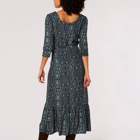 Paisley midi dress NWT - Picture 5 of 13